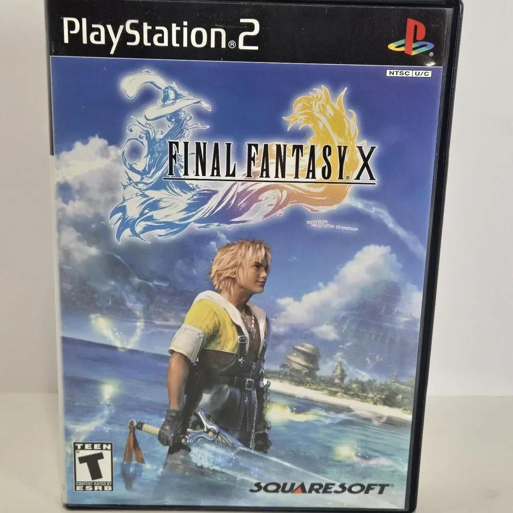Final Fantasy X 10 Black Label Sony PlayStation 2 PS2 - Complete In Box